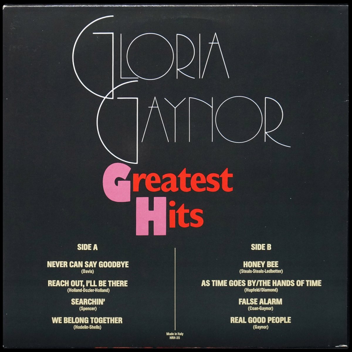 LP Gloria Gaynor — Greatest Hits фото 2