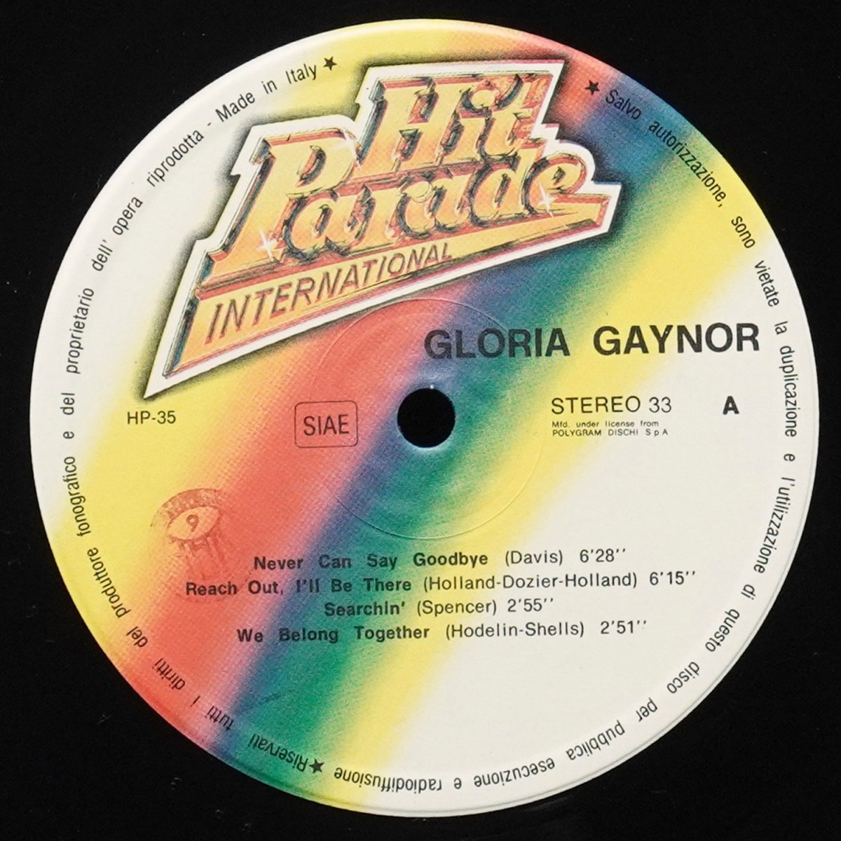 LP Gloria Gaynor — Greatest Hits фото 3