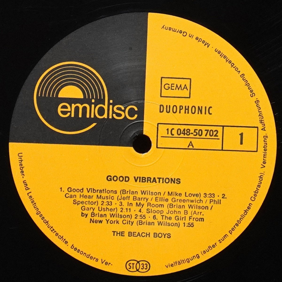 LP Beach Boys — Good Vibrations фото 2