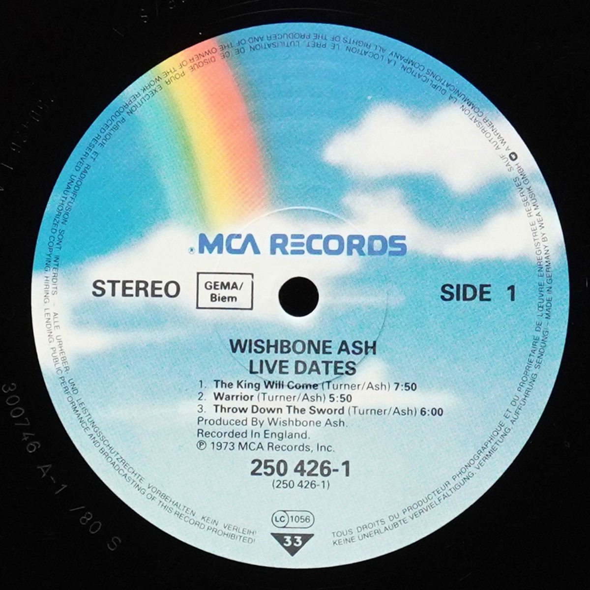 LP Wishbone Ash — Live Dates (2LP) фото 2