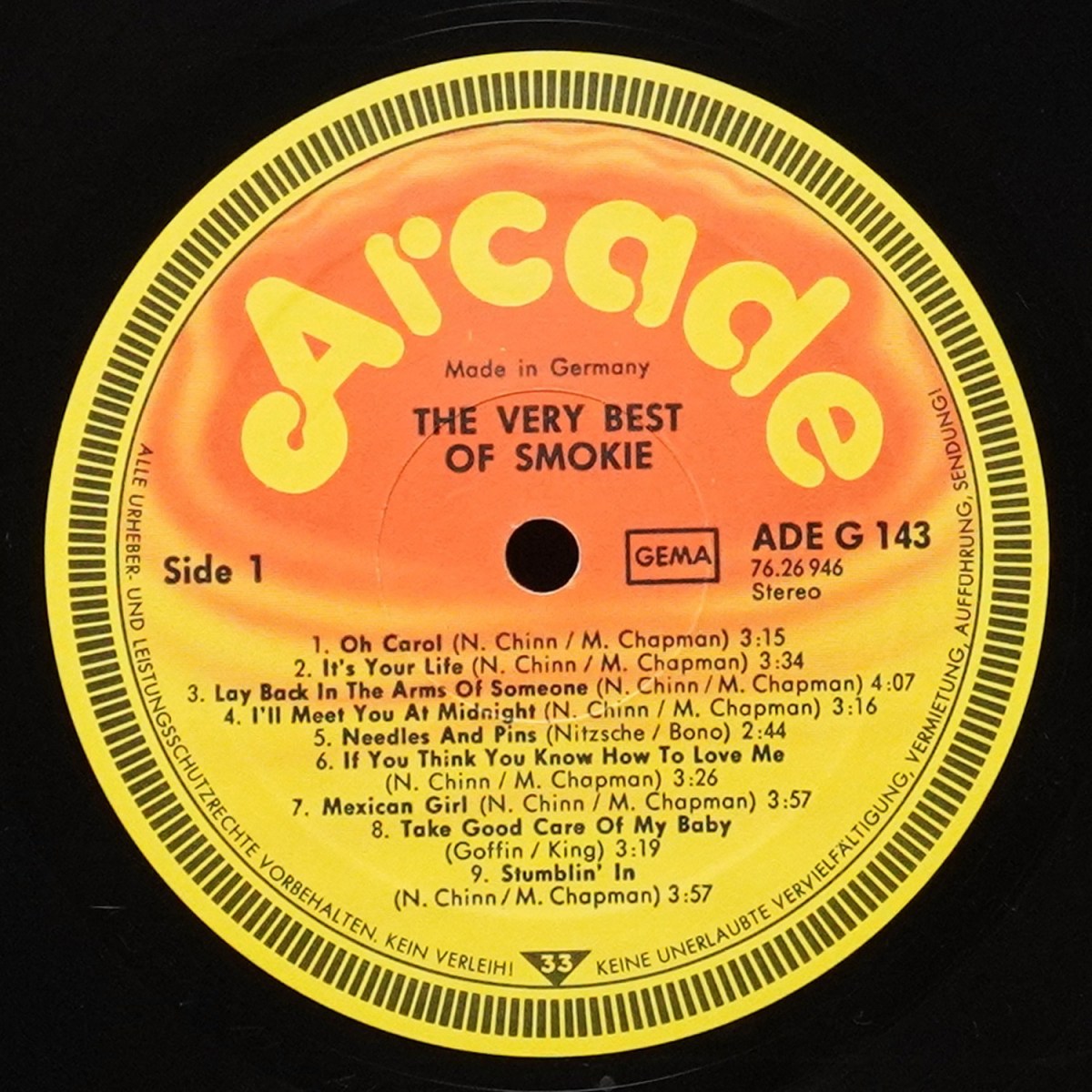 LP Smokie — Very Best Of Smokie фото 2