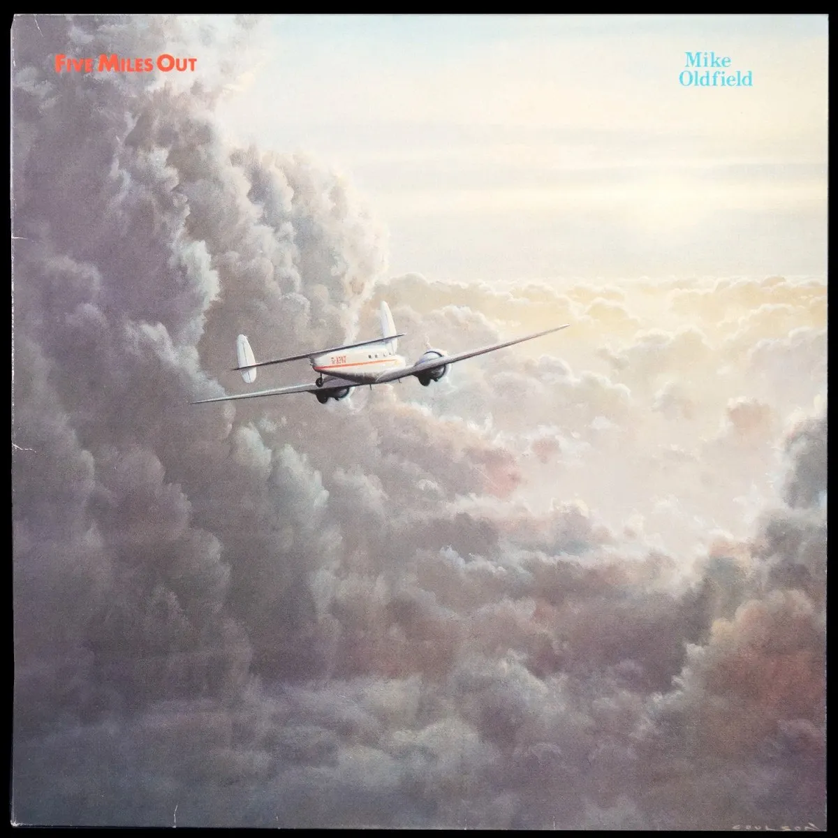 LP Mike Oldfield — Five Miles Out фото