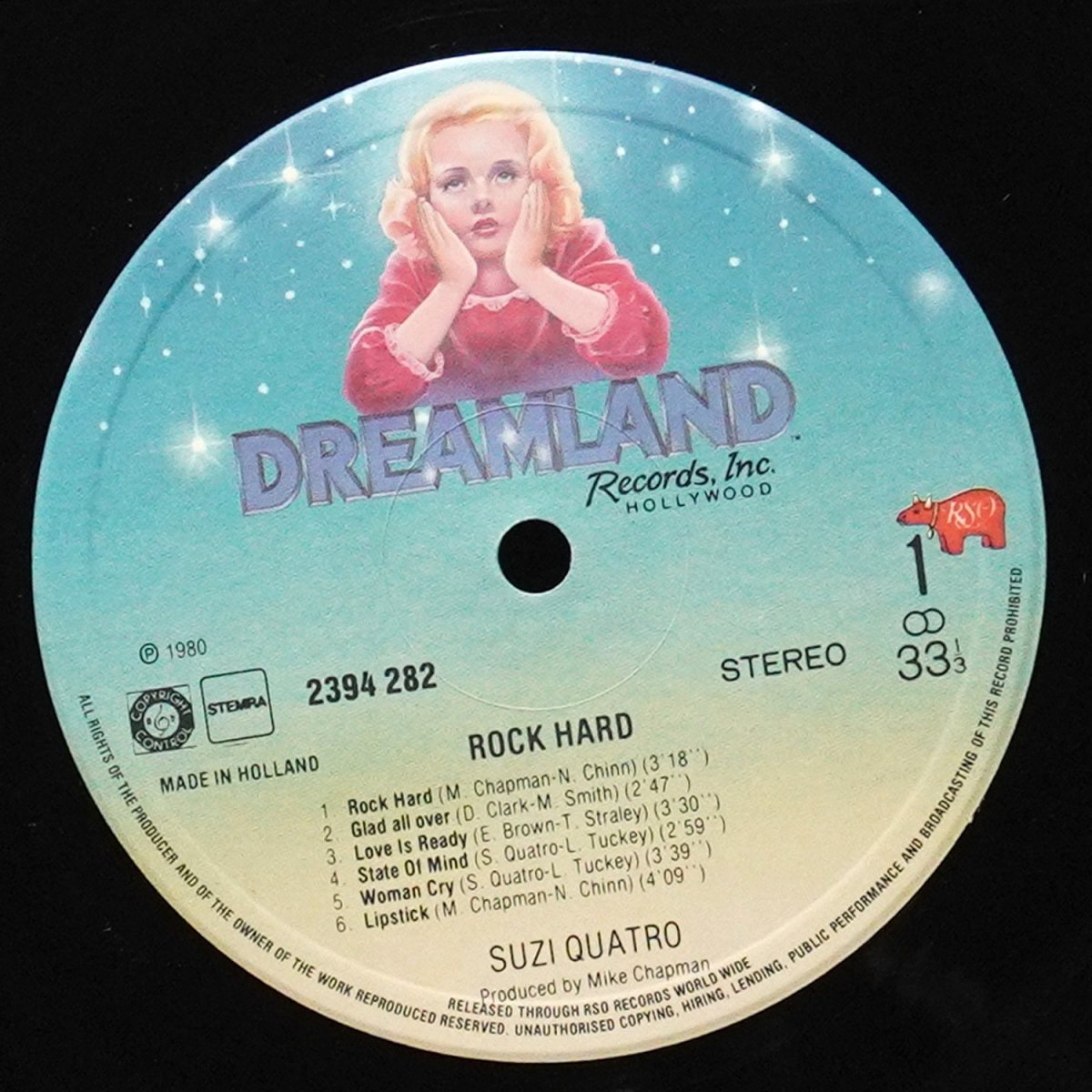 LP Suzi Quatro — Rock Hard фото 2
