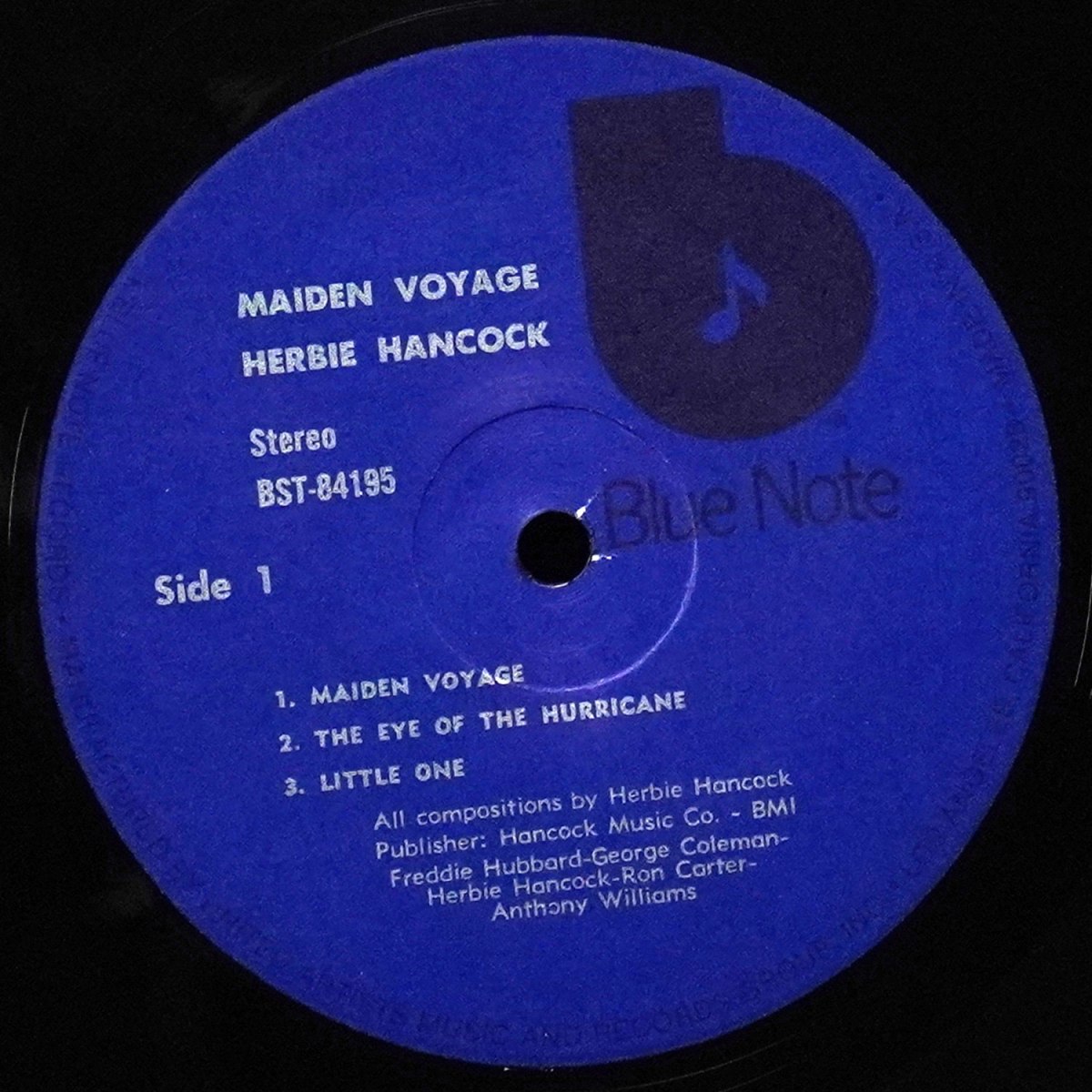 LP Herbie Hancock — Maiden Voyage фото 3