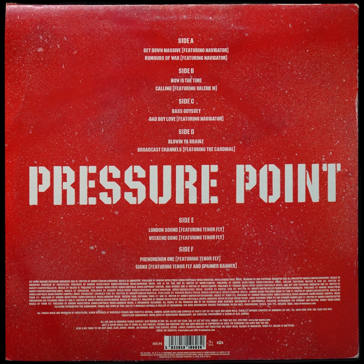 LP Freestylers — Pressure Point (3LP) фото 3