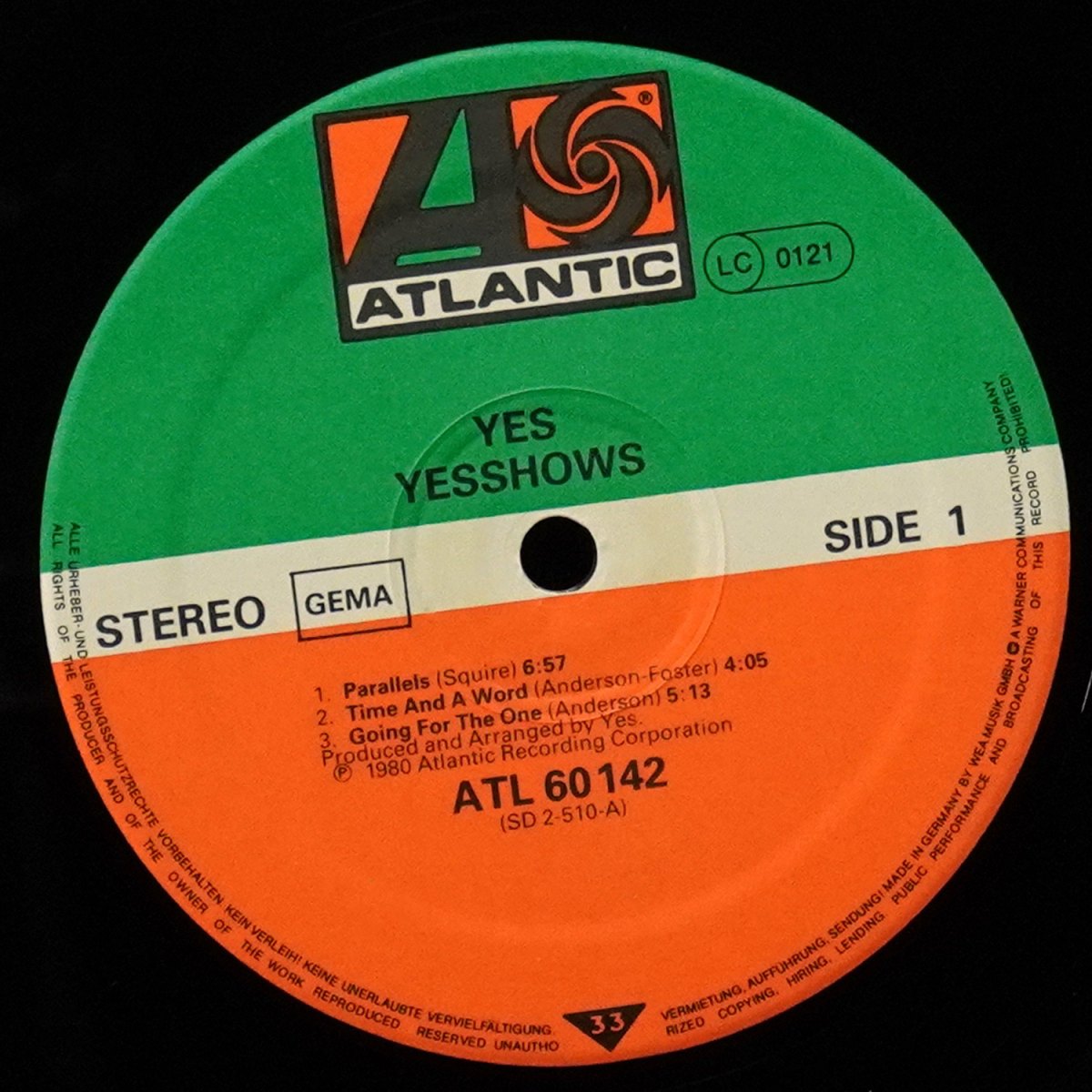 LP Yes — Yesshows (2LP) фото 3