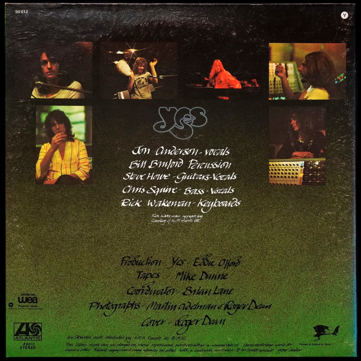 LP Yes — Close To The Edge фото 2