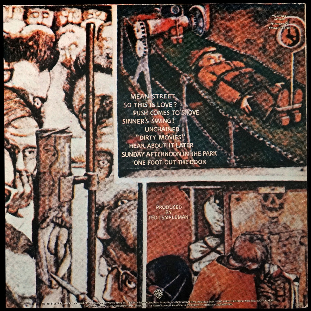 LP Van Halen — Fair Warning фото 2