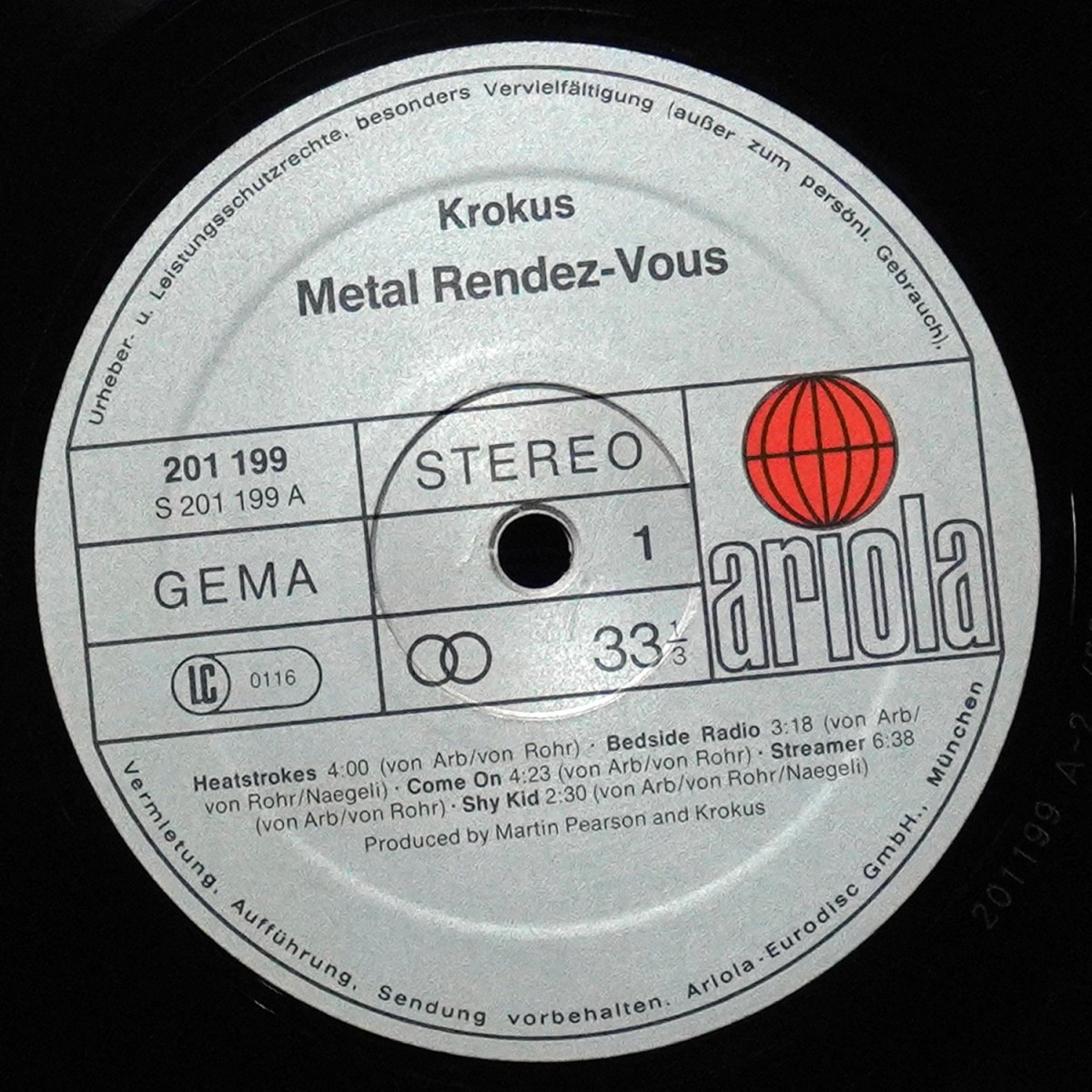 LP Krokus — Metal Rendez-Vous фото 3