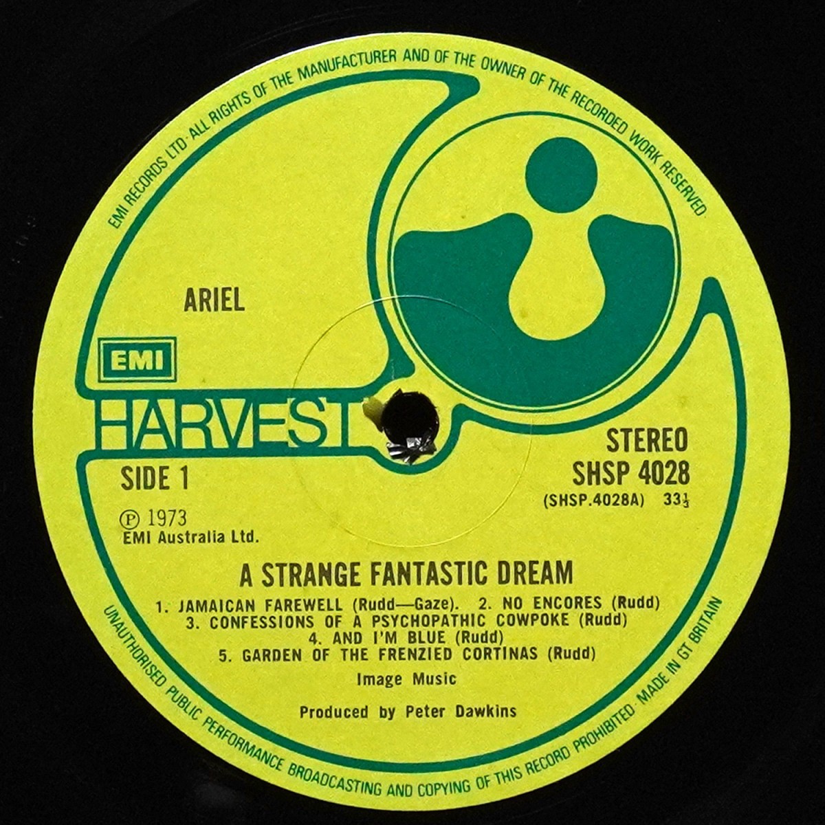 LP Ariel — A Strange Fantastic Dream фото 3