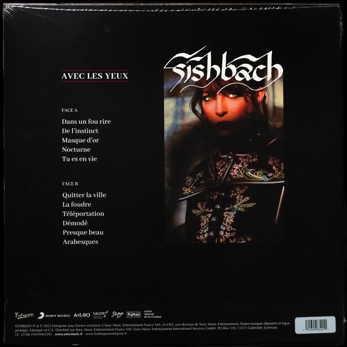 LP Fishbach — Avec Les Yeux (цветной винил) фото 2