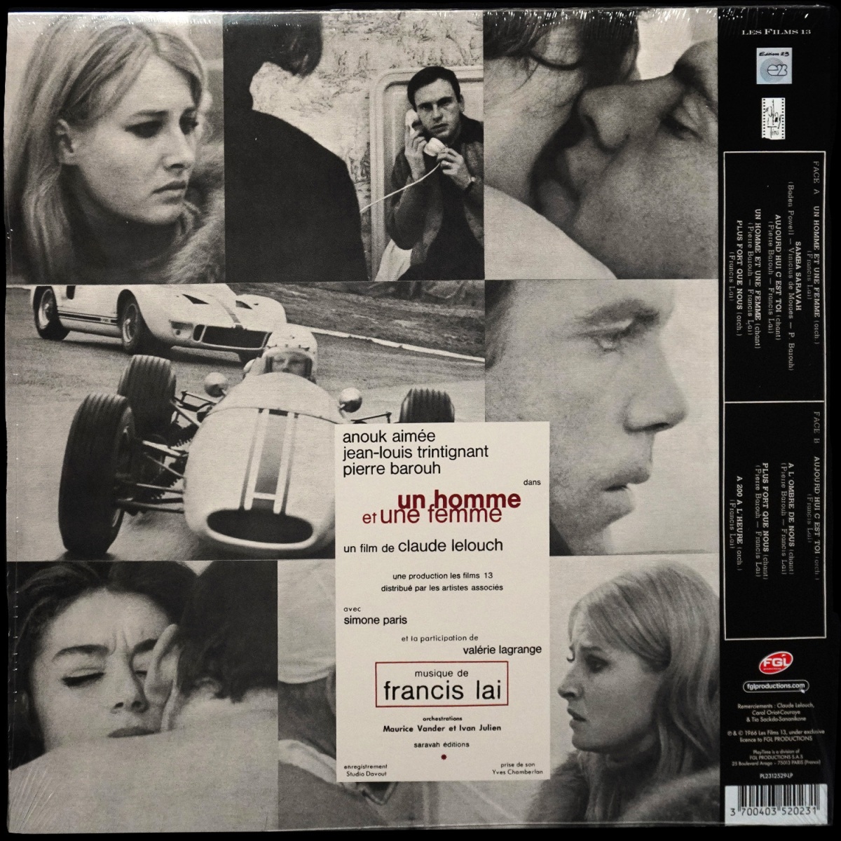 LP Francis Lai — Un Homme Et Une Femme фото 2