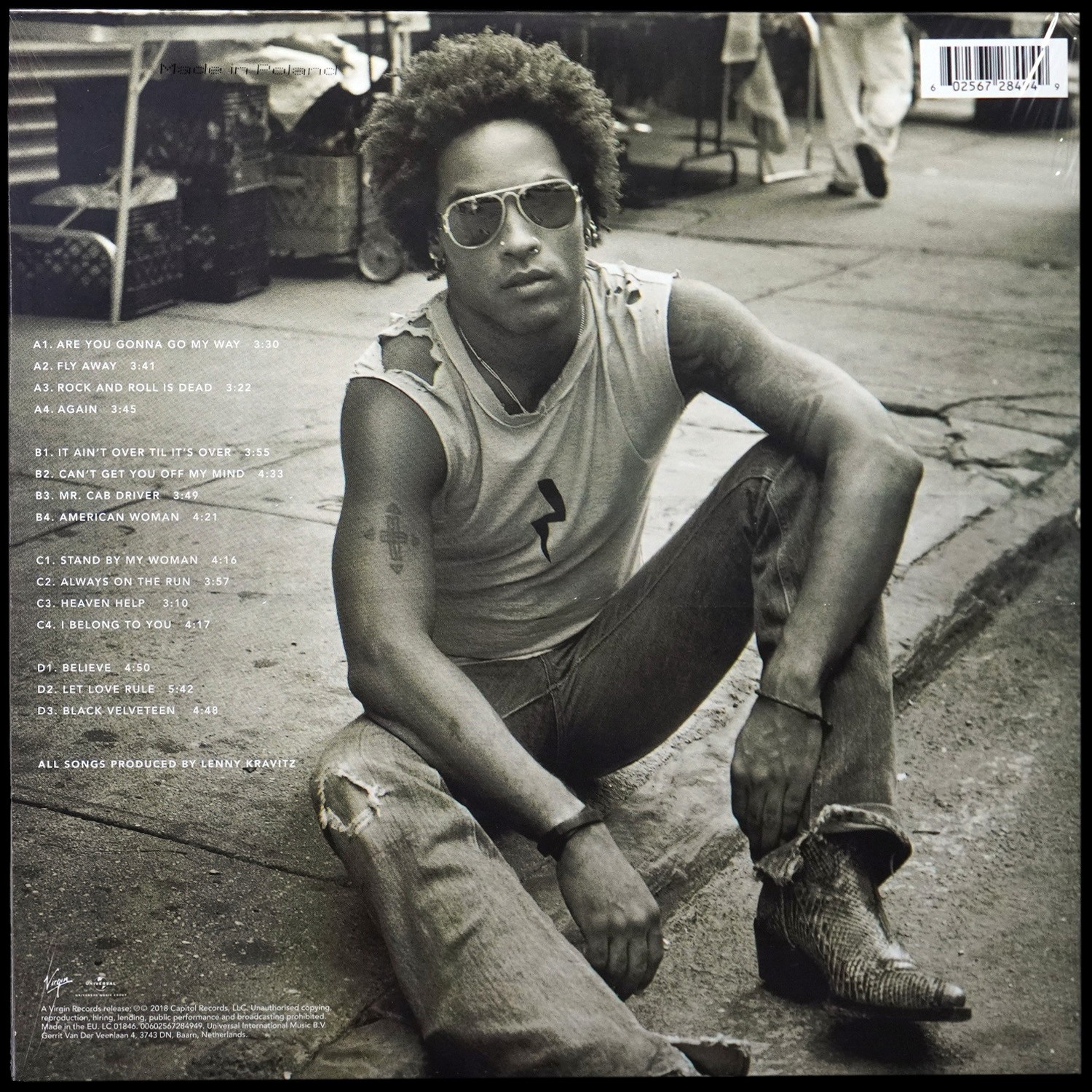 LP Lenny Kravitz — Greatest Hits (2LP) фото 2