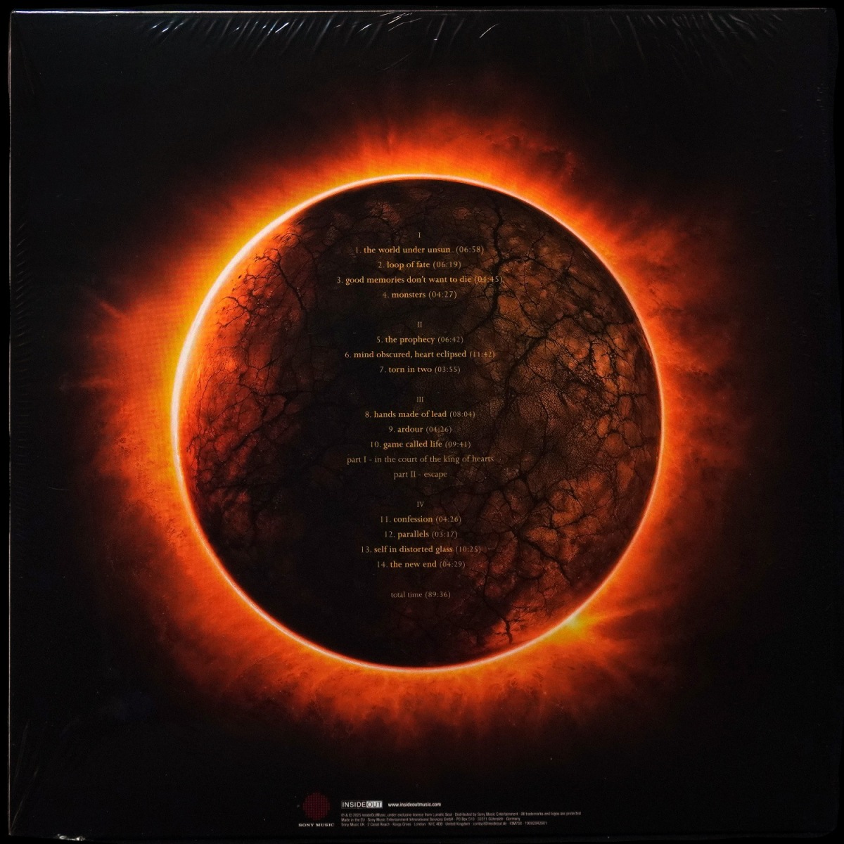 LP Lunatic Soul — World Under Unsun (2LP) фото 2