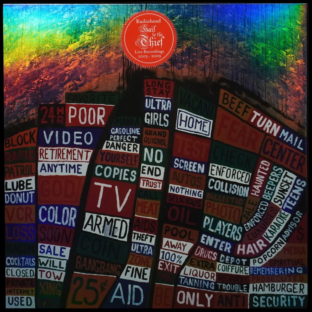 LP Radiohead — Hail To The Thief (Live Recordings 2003 - 2009) фото
