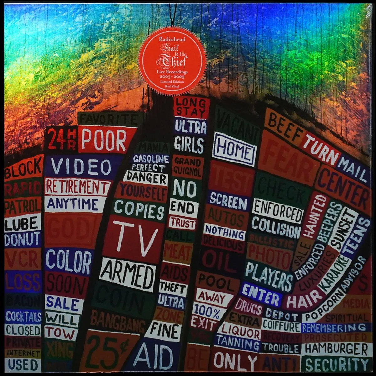 LP Radiohead — Hail To The Thief (Live Recordings 2003-2009) (цветной винил) фото