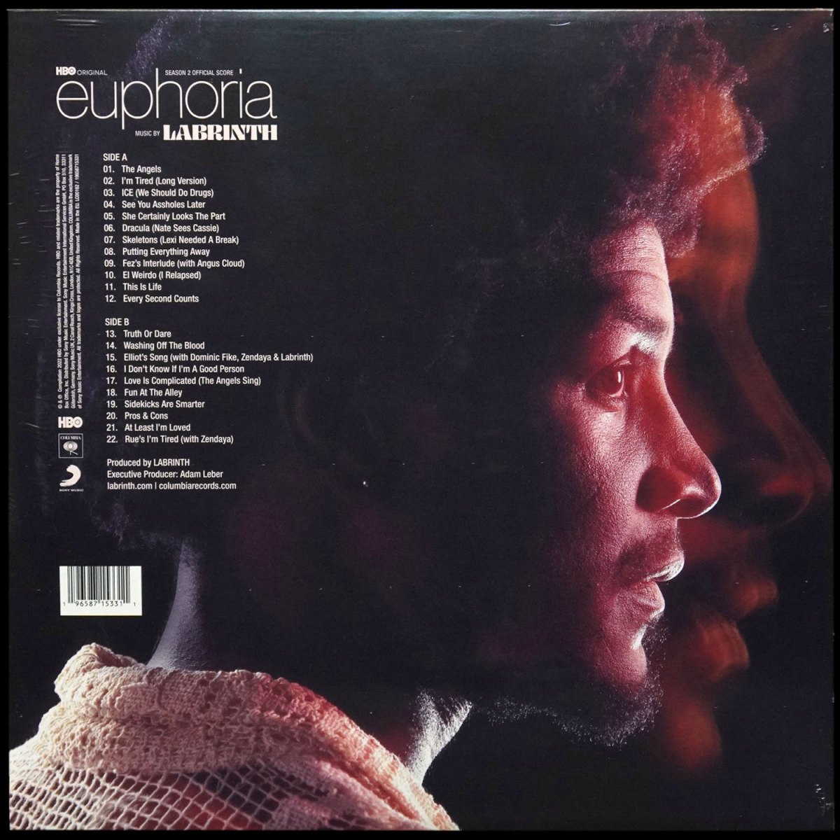 LP Labrinth — Euphoria Season 2 Official Score (From The HBO Original Series) фото 2