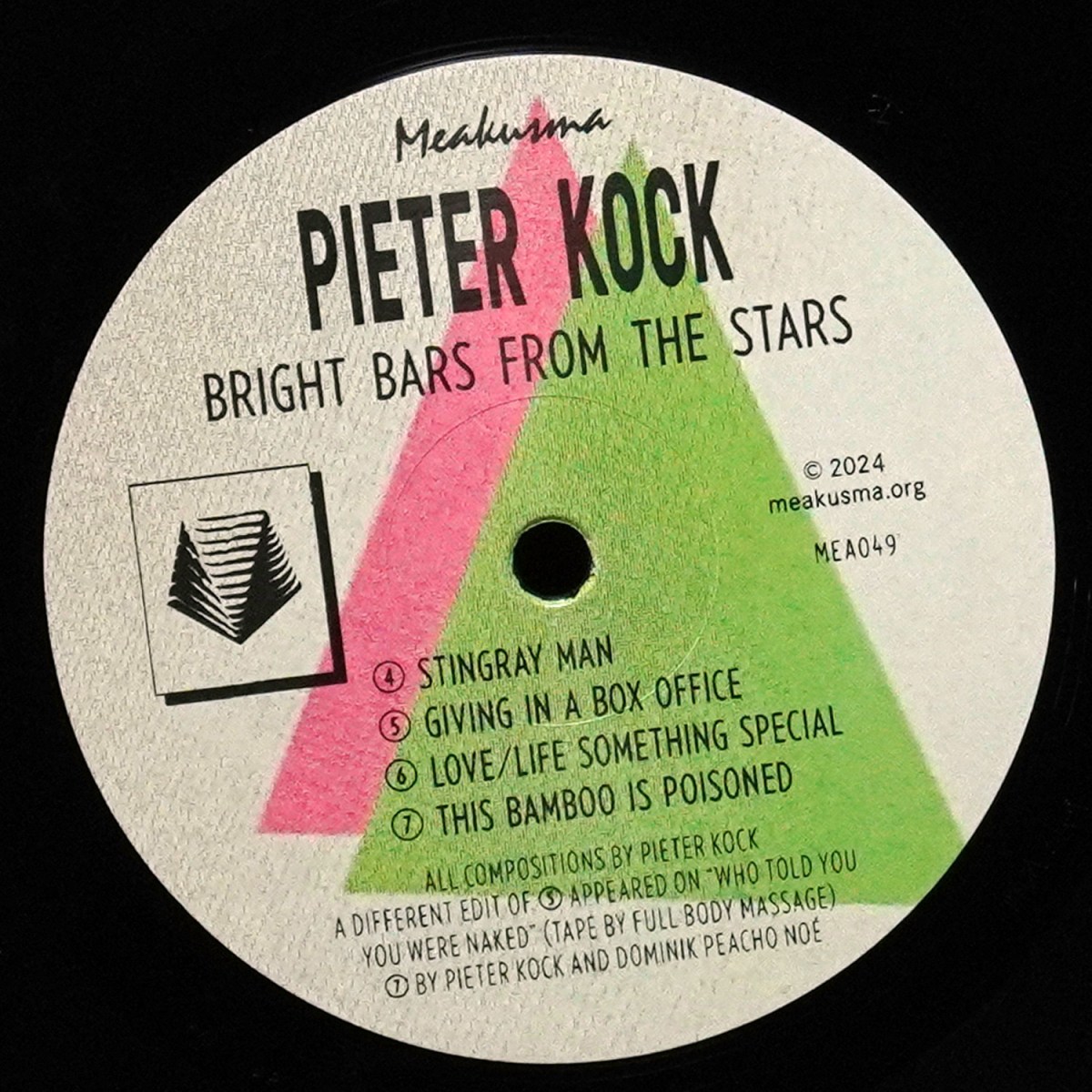 LP Pieter Kock — Bright Bars From The Stars фото 3