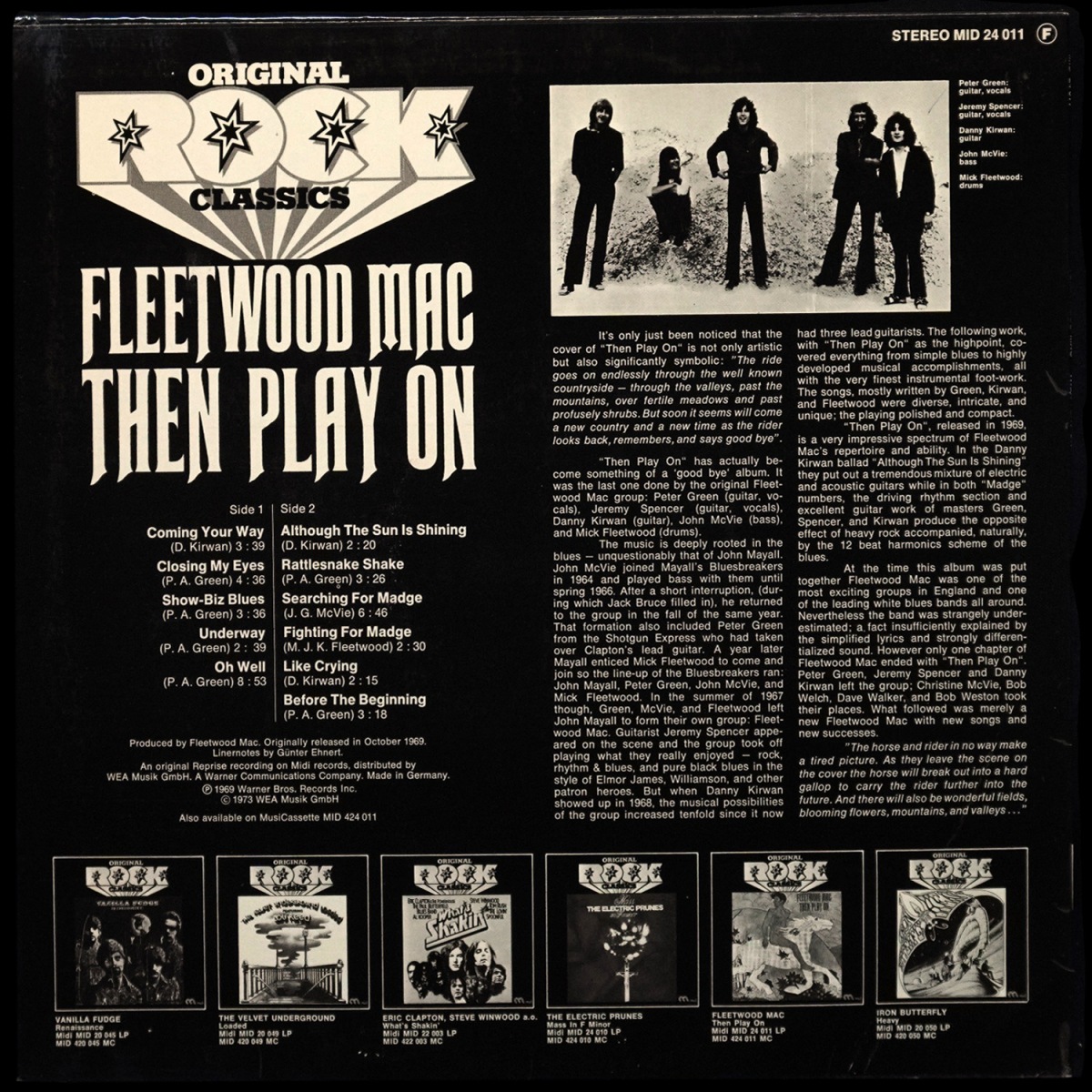 LP Fleetwood Mac — Then Play On фото 2