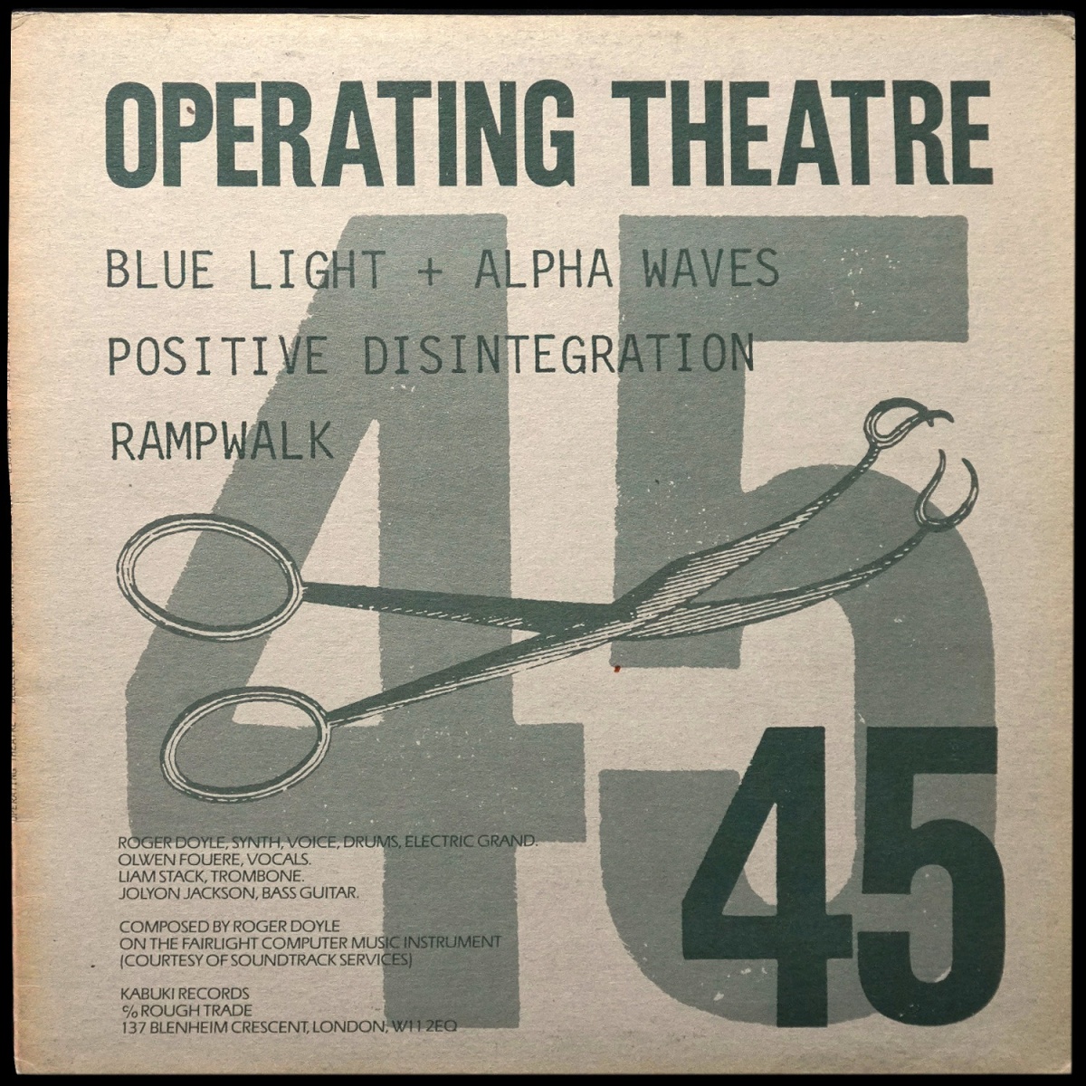 LP Operating Theatre — Miss Mauger (EP (мини-альбом)) фото 3