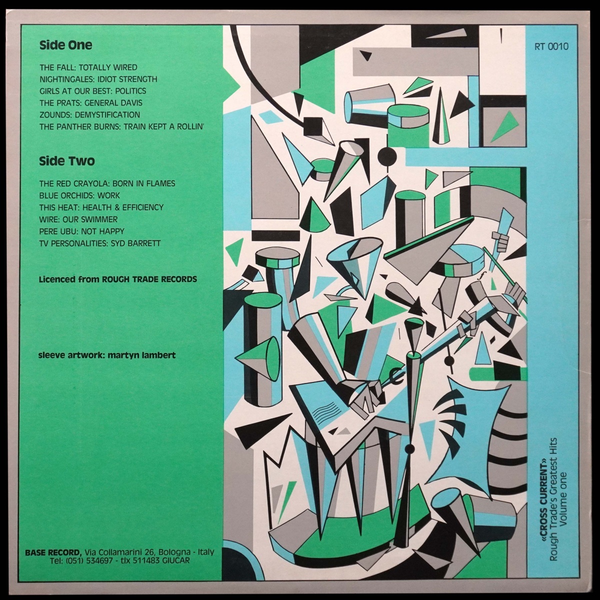 LP V/A — Cross Current: Rough's Greatest Hits Volume One фото 3