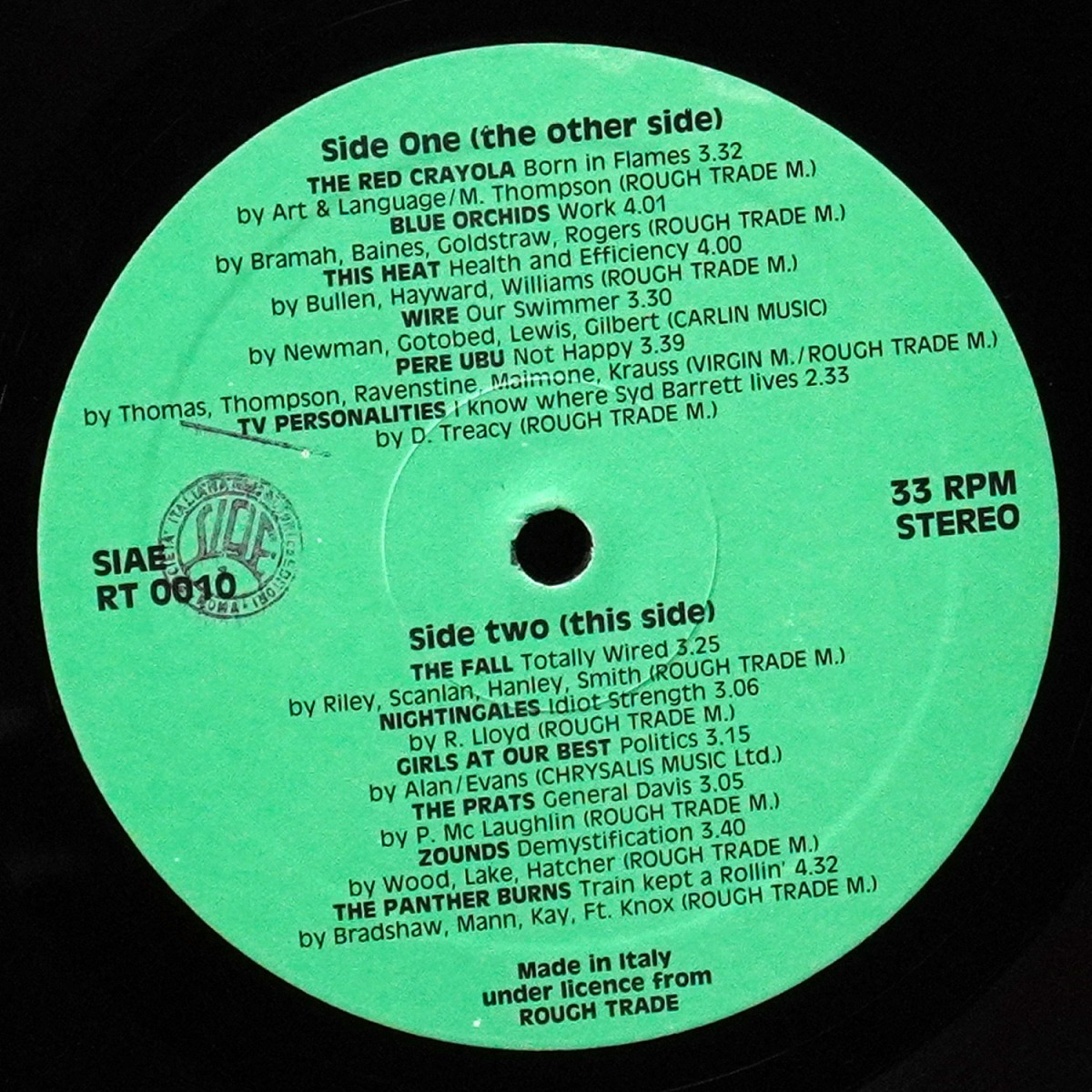 LP V/A — Cross Current: Rough's Greatest Hits Volume One фото 2