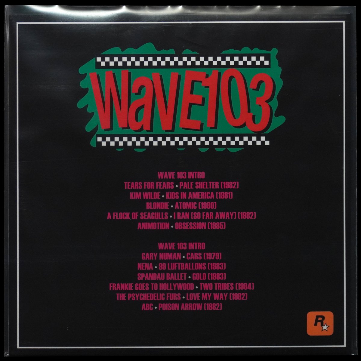 LP V/A — Wave 103 (Grand Theft Auto: Vice City Soundtrack) (прозрачный розовый винил) фото 2