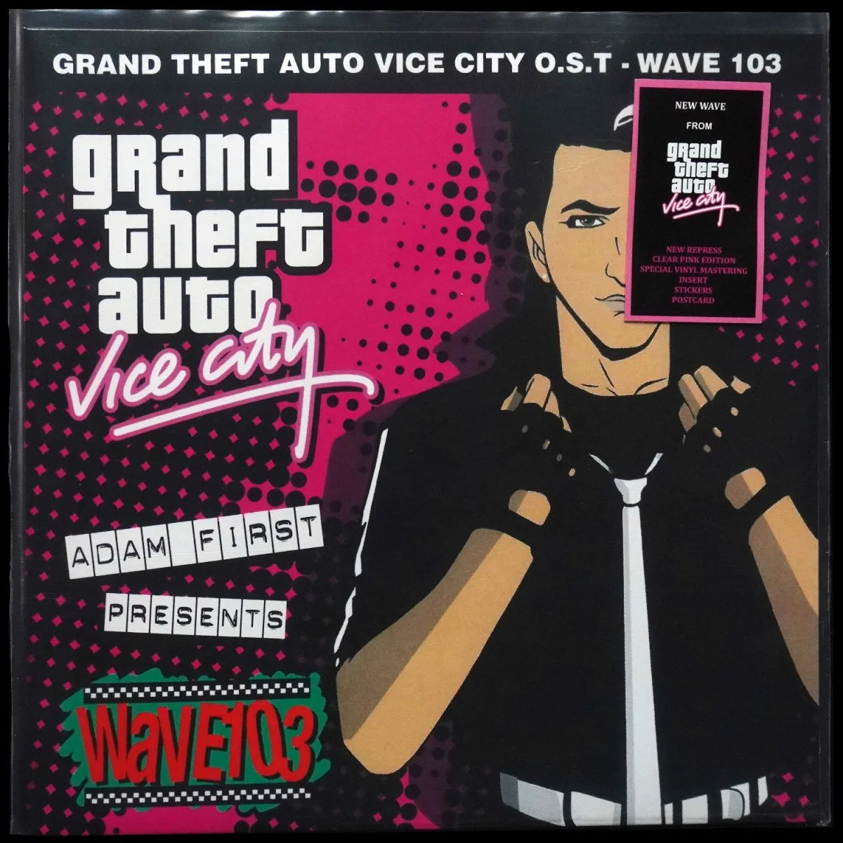 LP V/A — Wave 103 (Grand Theft Auto: Vice City Soundtrack) (прозрачный розовый винил) фото