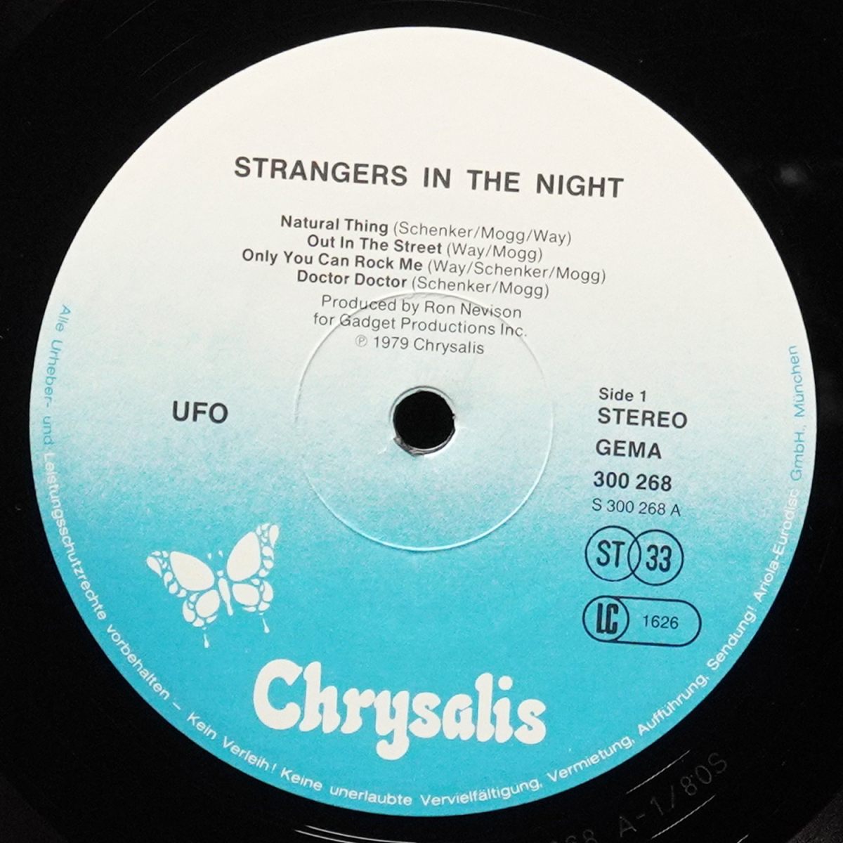 LP UFO — Strangers In The Night (2LP) фото 3