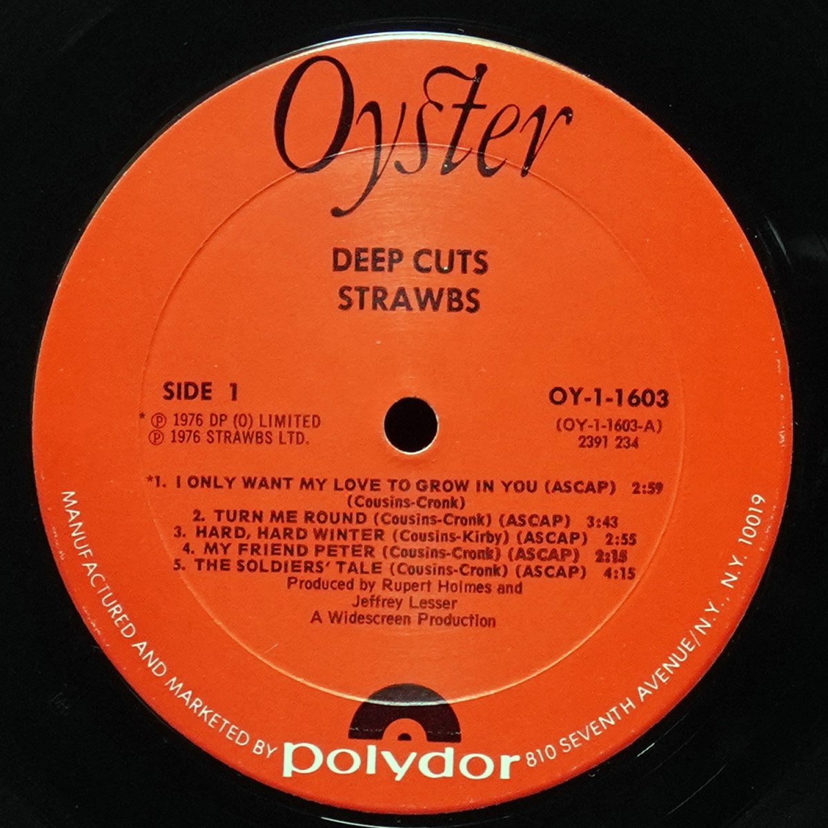 LP Strawbs — Deep Cuts фото 2