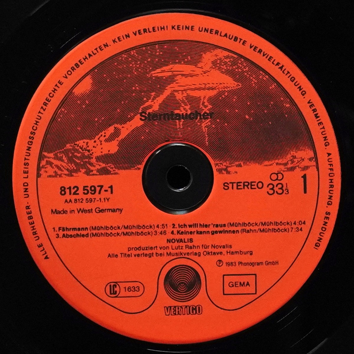 LP Novalis — Sterntaucher фото 2