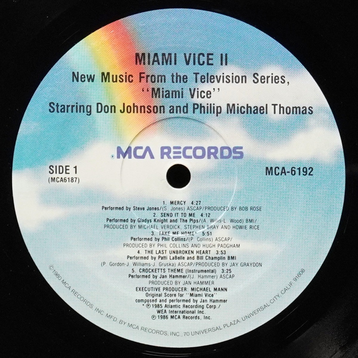 LP V/A — Miami Vice II (New Music From The Television Series, 'Miami Vice') фото 2
