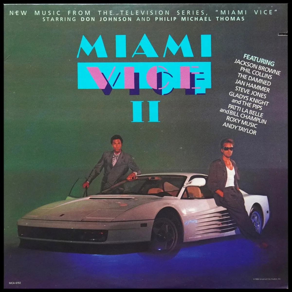 LP V/A — Miami Vice II (New Music From The Television Series, 'Miami Vice') фото