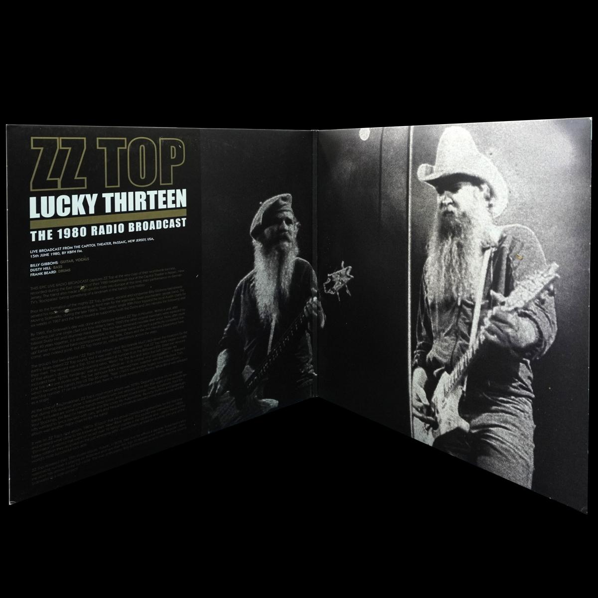 LP ZZ Top — Lucky Thirteen - The 1980 Radio Broadcast (цветной винил, 2LP) фото 7