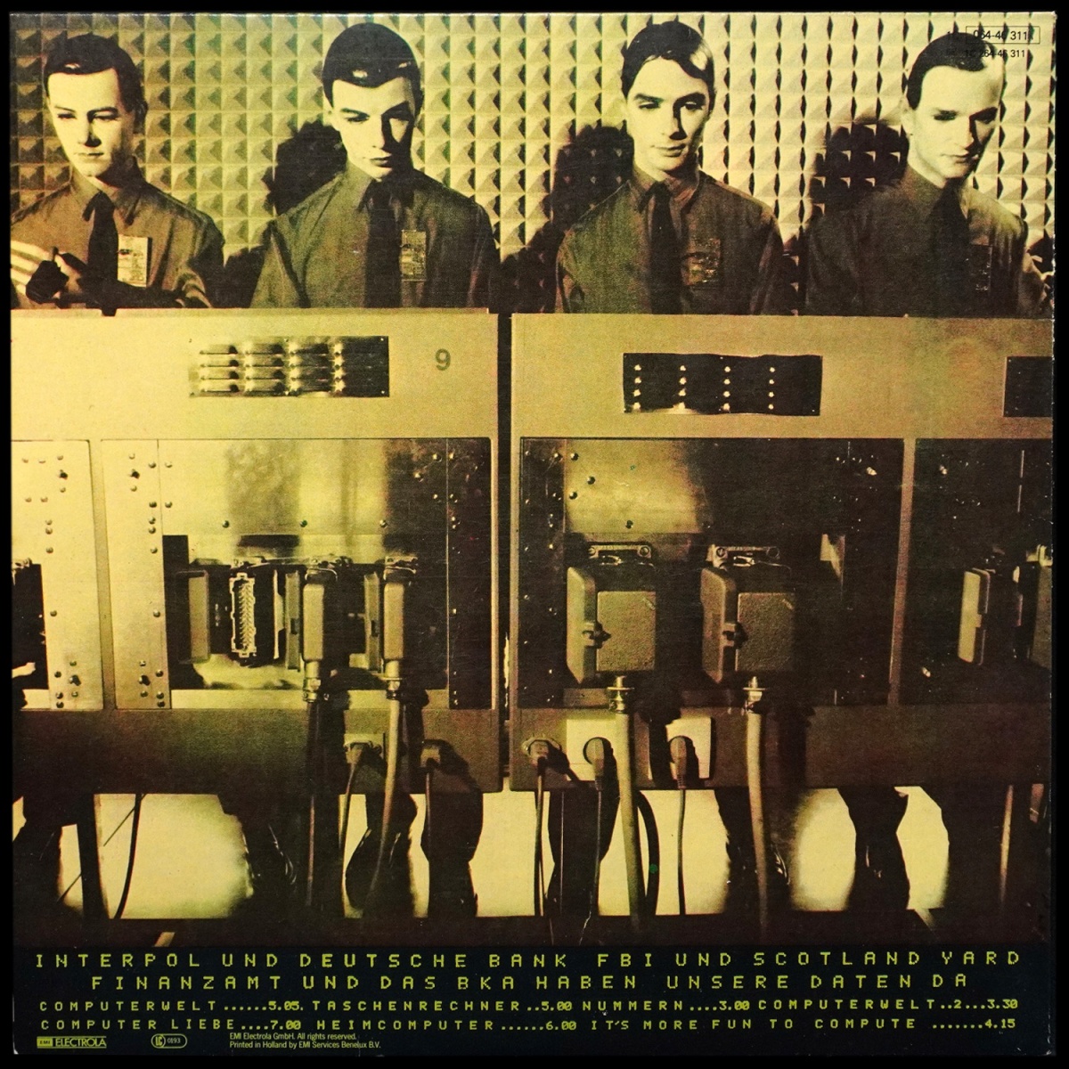 LP Kraftwerk — Computerwelt фото 5