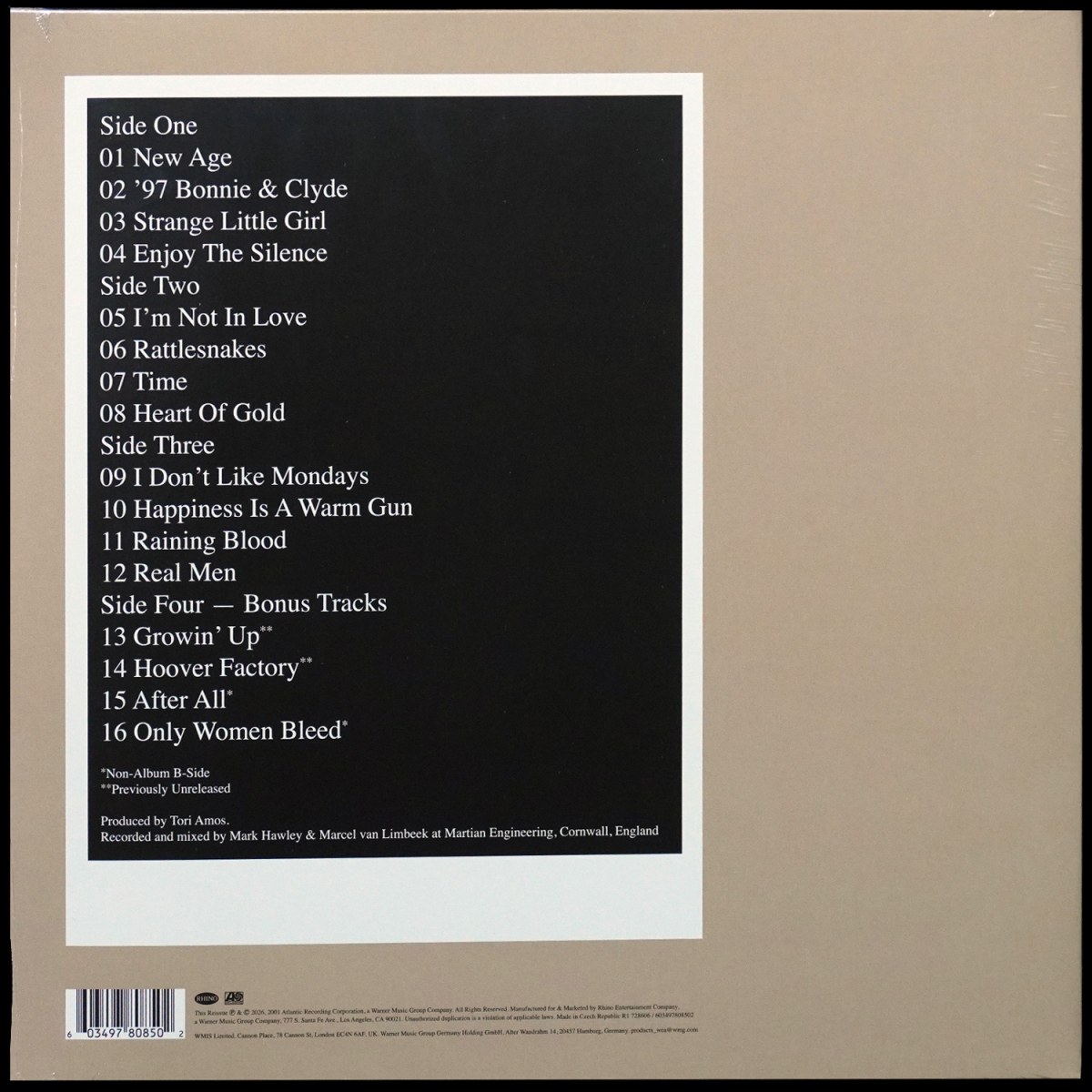 LP Tori Amos — Strange Little Girls (2LP) фото 2