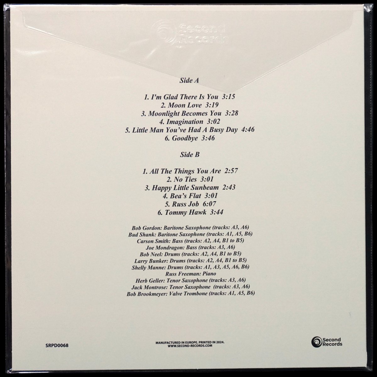 LP Chet Baker — Trumpet Artistry Of Chet Baker фото 2