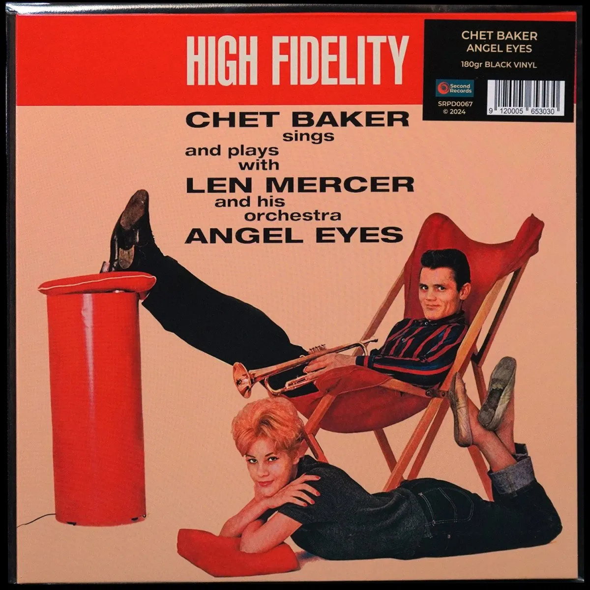 LP Chet Baker — Angel Eyes фото