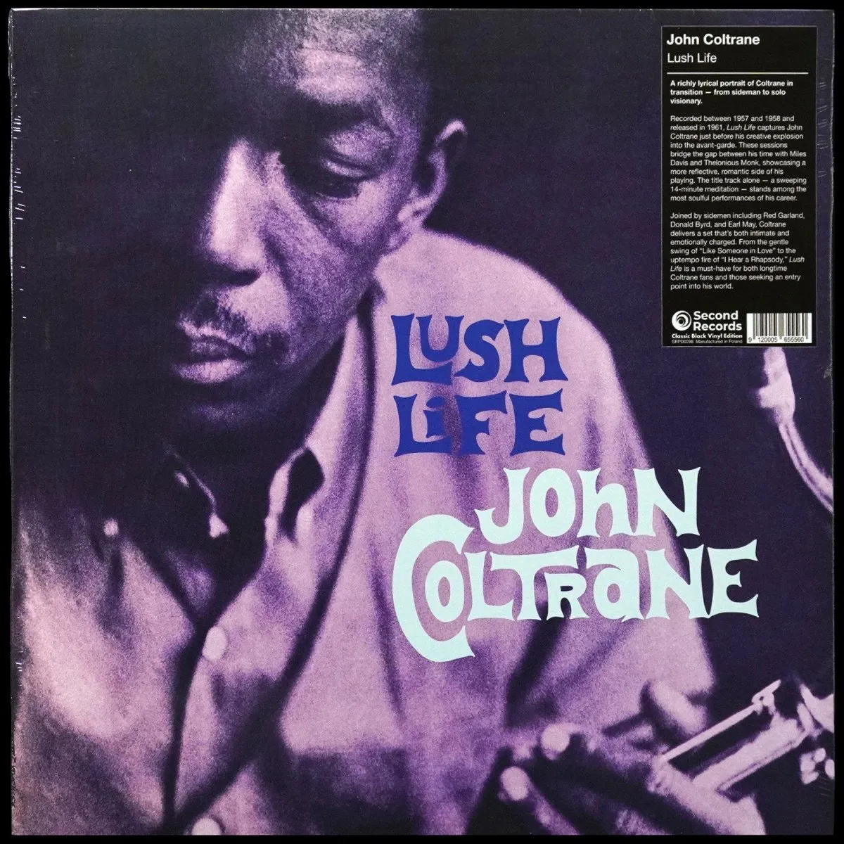 LP John Coltrane — Lush Life (моно) фото