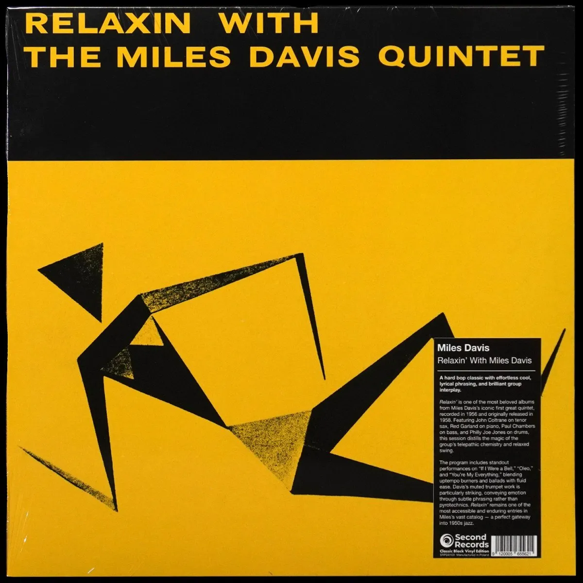 LP Miles Davis Quintet — Relaxin' With The Miles Davis Quintet фото