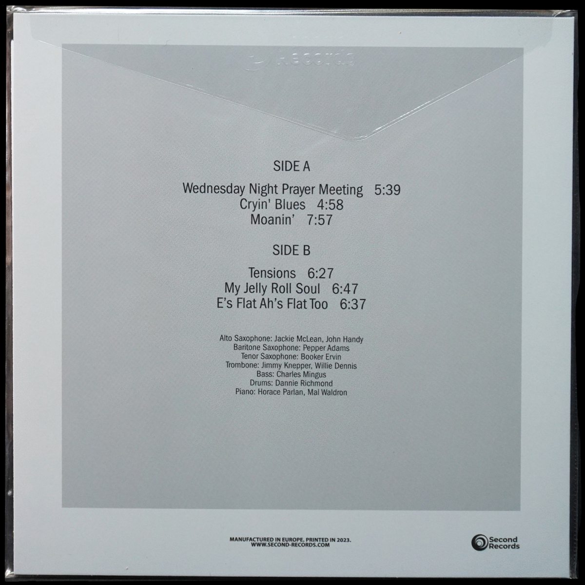 LP Charles Mingus — Blues & Roots (цветной винил) фото 2