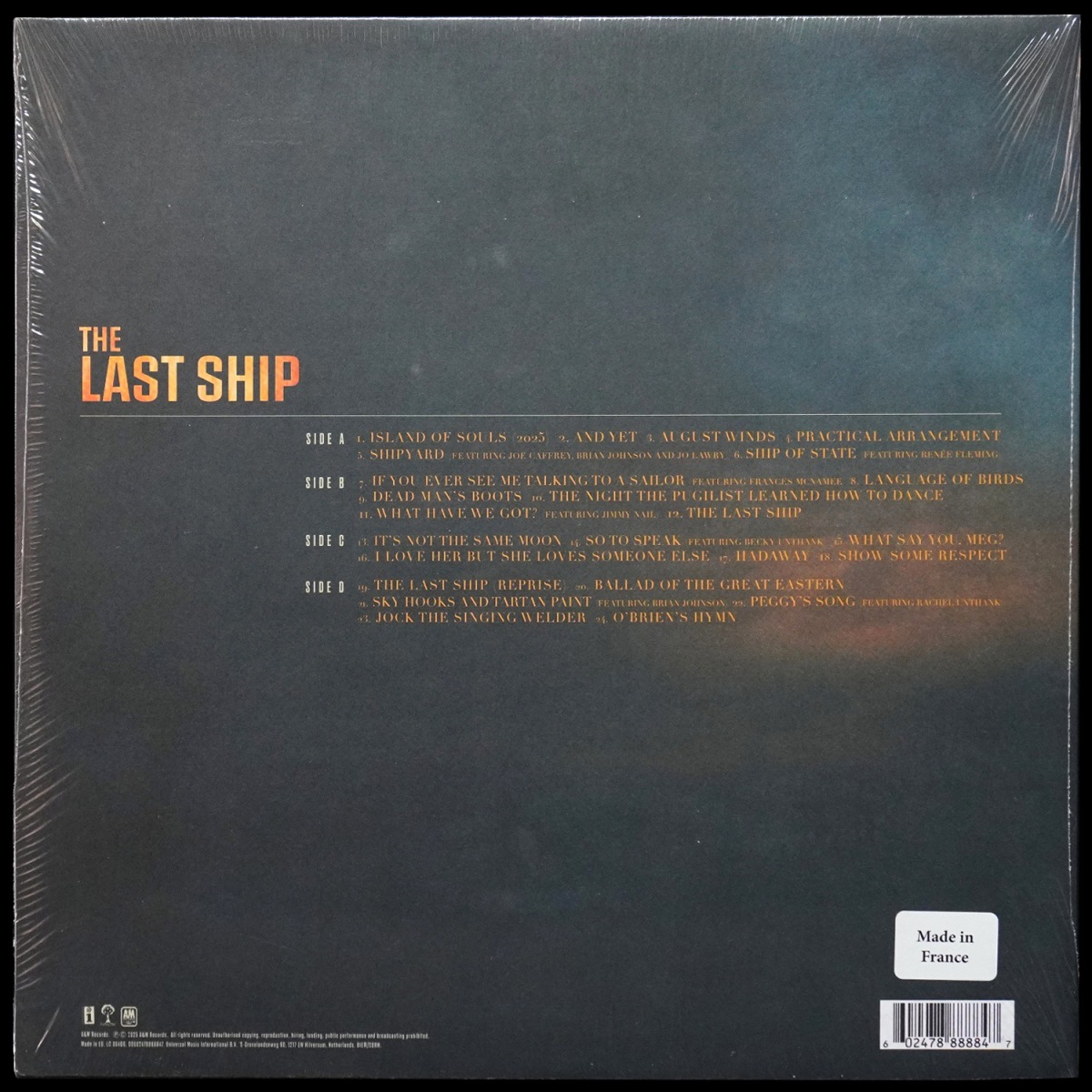 LP Sting — Last Ship (2LP) фото 2