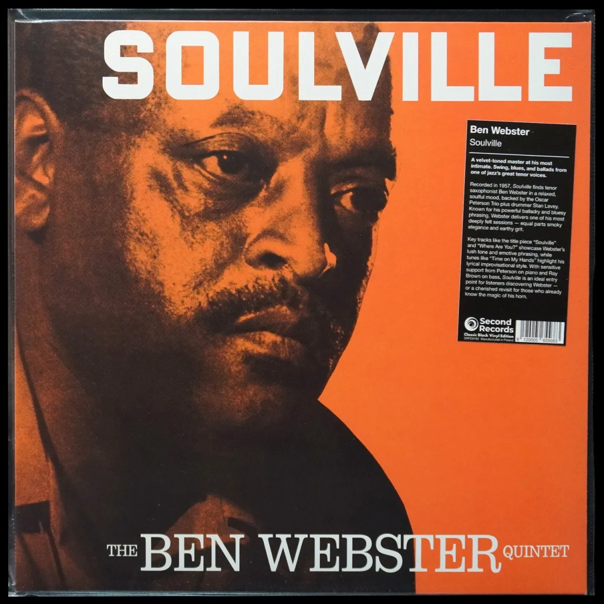 LP Ben Webster — Soulville фото