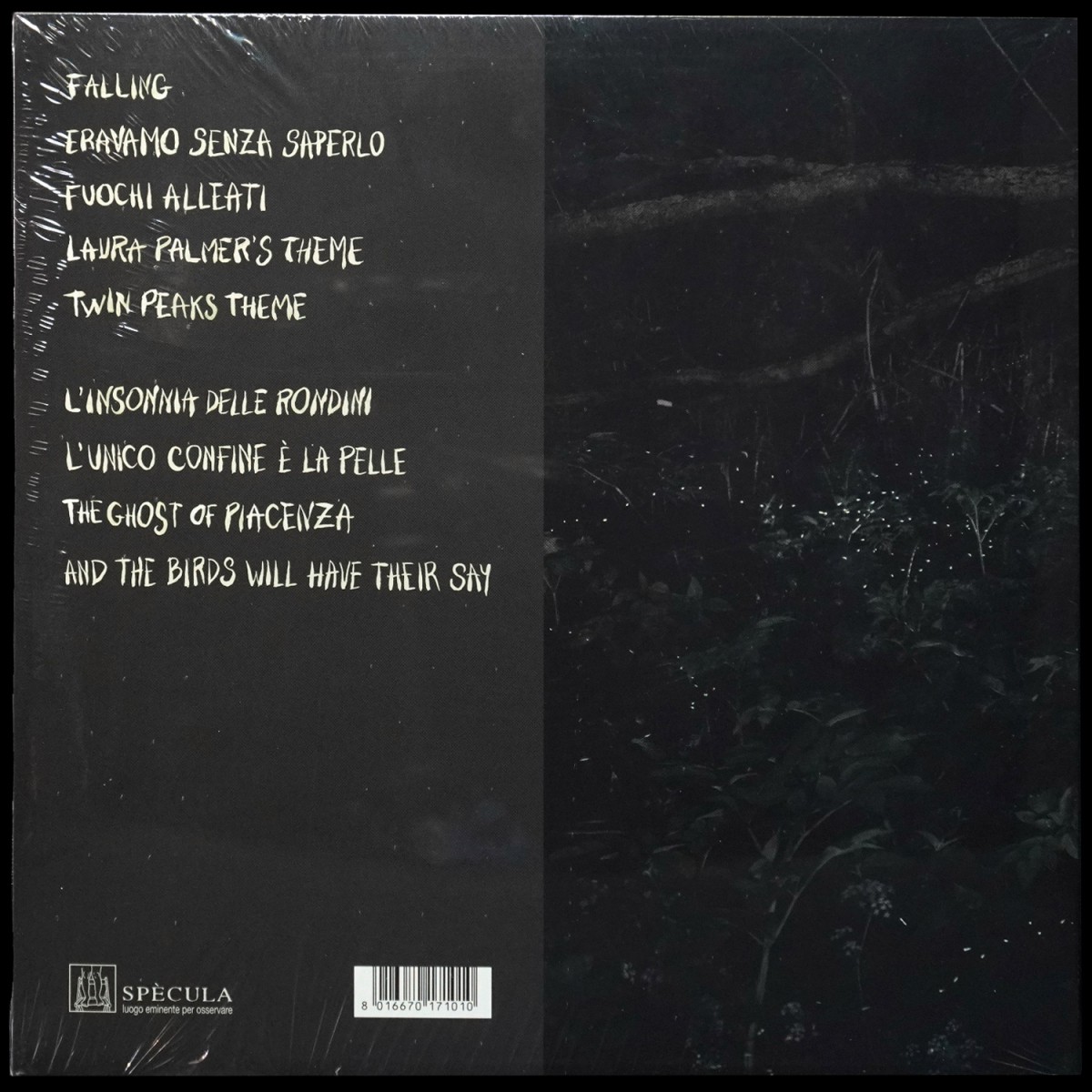 LP Teho Teardo — Teho Teardo Plays Twin Peaks And Other Infinitives (цветной винил) фото 2