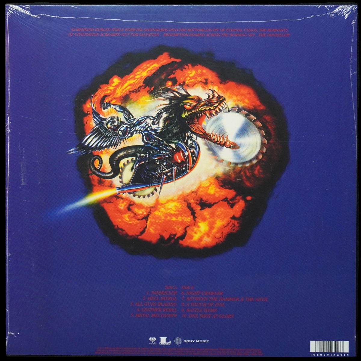 LP Judas Priest — Painkiller (цветной винил) фото 2