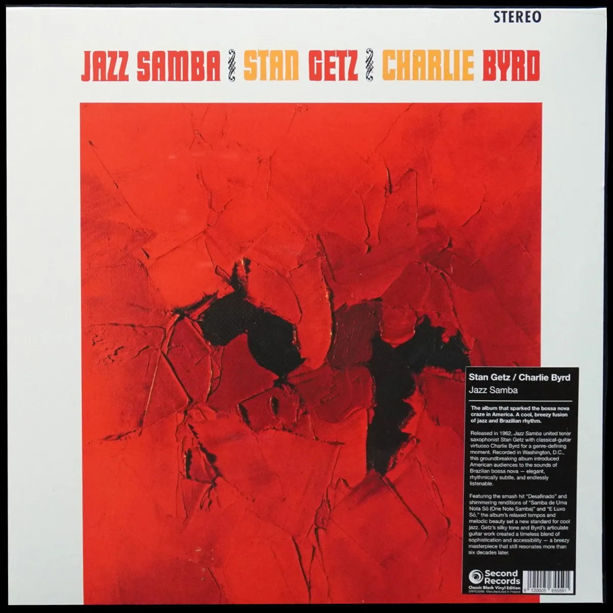 LP Stan Getz — Jazz Samba фото