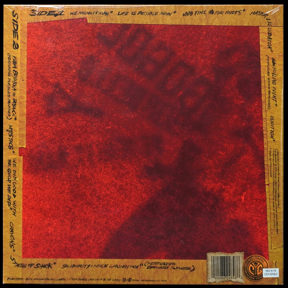 LP Gogol Bordello — We Mean It, Man! фото 2