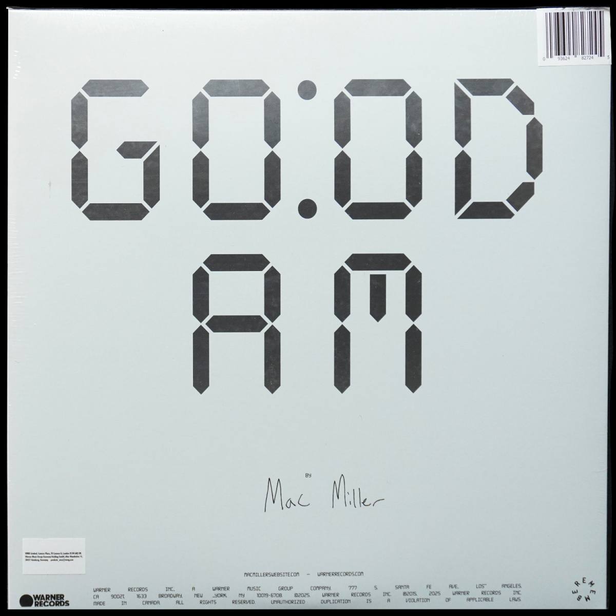 LP Mac Miller — GO:OD AM (10th Anniversary) (3LP-бокс, цветной винил) фото 2