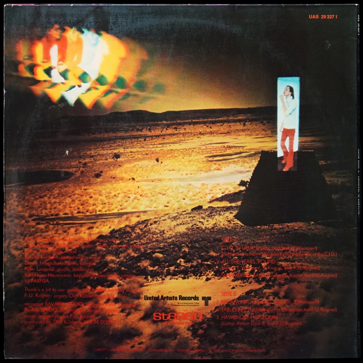 LP Amon Duul II — Carnival In Babylon фото 2