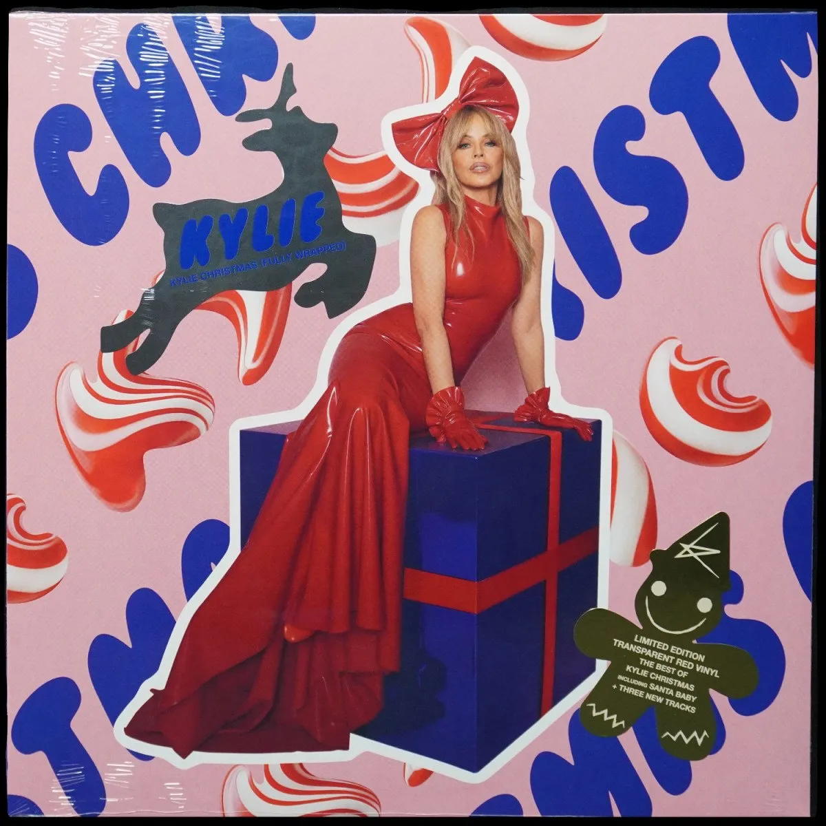 LP Kylie Minogue — Kylie Christmas (Fully Wrapped) (красный винил) фото